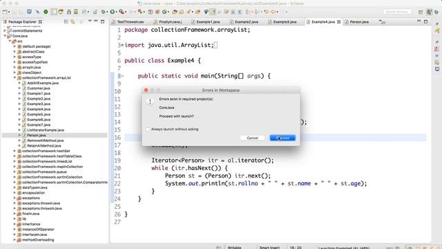 ArrayList Class in Collection Framework смотреть онлайн