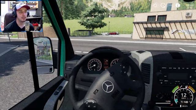 MERCEDES-BENZ SPRINTER NO PUXE DO LEITE | Farming Simulator 19 | Alpine Farming - Episódio 14 смотреть онлайн