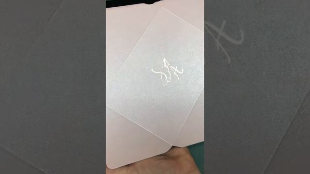 Тиснение фольгой на свадебных конвертах смотреть онлайн