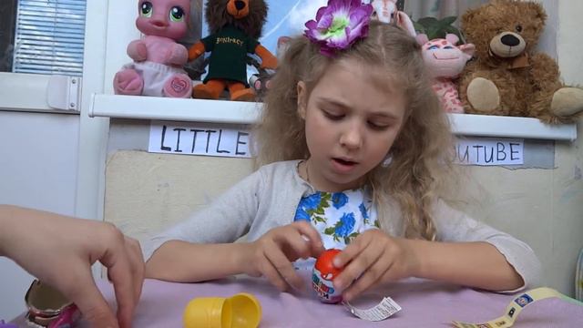 МИЛАНА ОТКРЫВАЕТ KINDER SURPRIZE PRINCESS смотреть онлайн