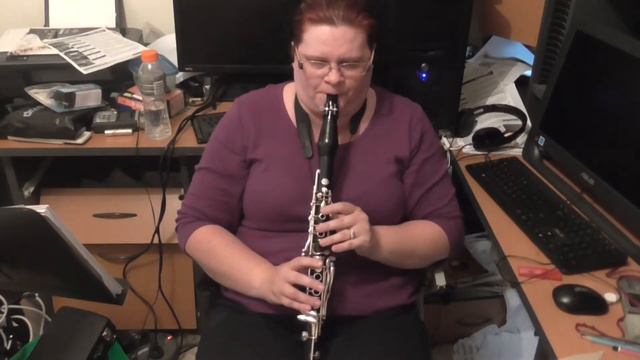 Tutorial on Flight of the Bumblebee for clarinet at super slow speeds смотреть онлайн