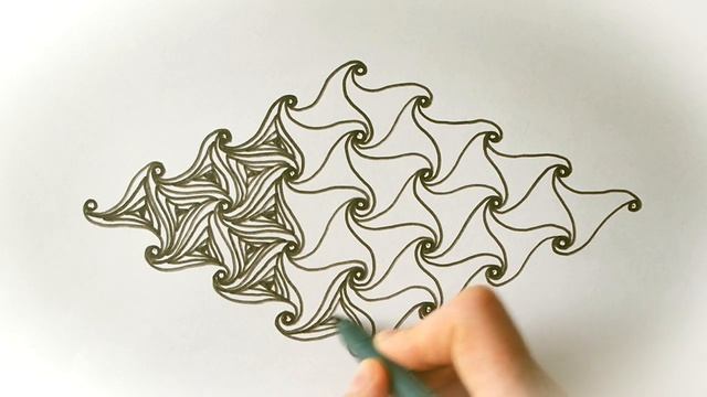 ZEN art | Медитативное рисование | часть 12 смотреть онлайн
