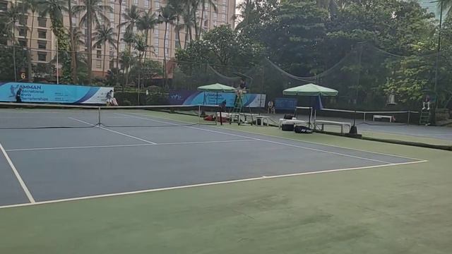 Azuma Visaya (USA) vs A Imam Ma'ruf (INA) ITF: Amman Int Tennis 2022 Set 1 R2 Q смотреть онлайн