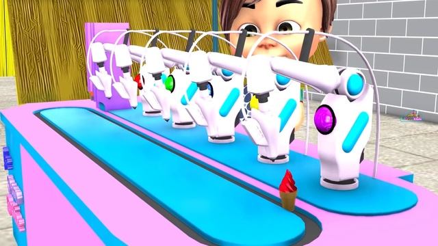 Animals Toys for Kids | Toys In Supermarket Shopping Cart Funny Monkey Cartoons for Children смотреть онлайн