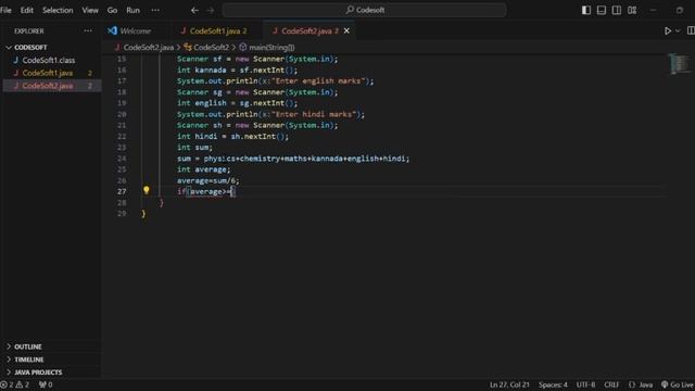 Student Grading System in Java смотреть онлайн