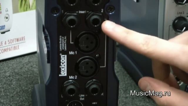 MusicMag.ru: Lexicon Alpha, Lambda, Omega Audio Interfaces Video Review!