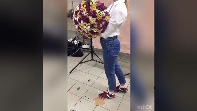 Хризантемы микс | Доставка цветов PION.RU смотреть онлайн