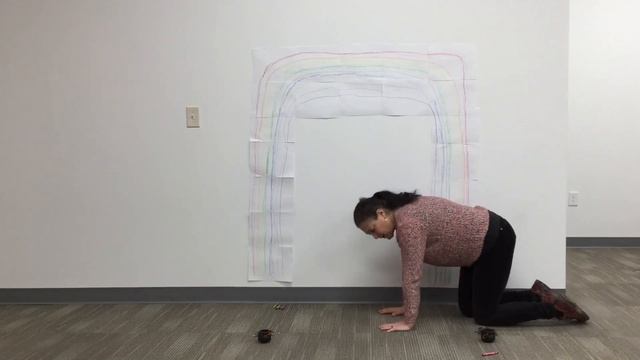 Rainbow Races ? : for crossing midline, gross and fine motor skills смотреть онлайн