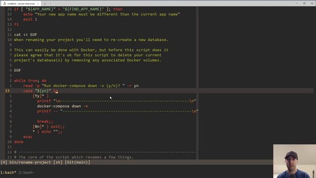 Shell Script: Yes / No Prompt, Heredoc, in Place Edits and More смотреть онлайн