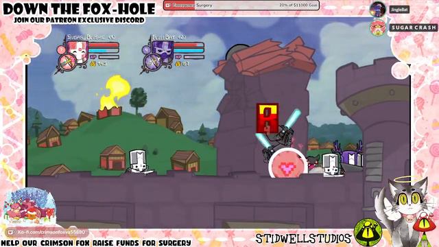 18+ - SUGAR CRASH - Castle Crashers! смотреть онлайн
