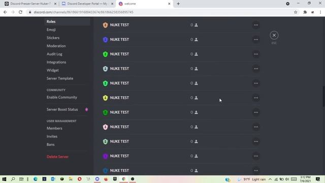 How to make a discord. Nuke bot v2. 500 ping and spam in 1 second . All kick ban. SoftYt смотреть онлайн