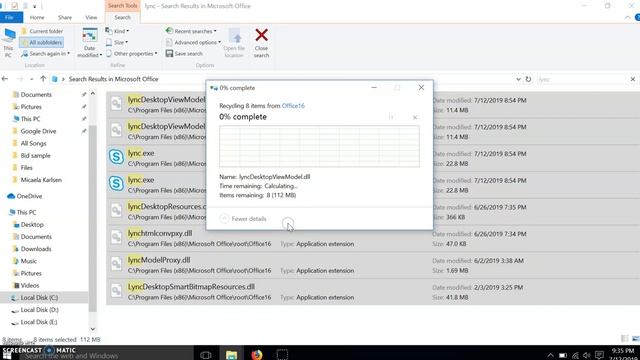 Skype for business uninstall windows 10 смотреть онлайн