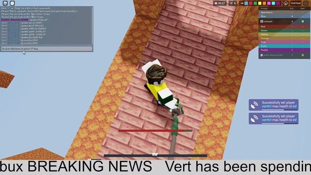 Showing the bed wars Commands смотреть онлайн