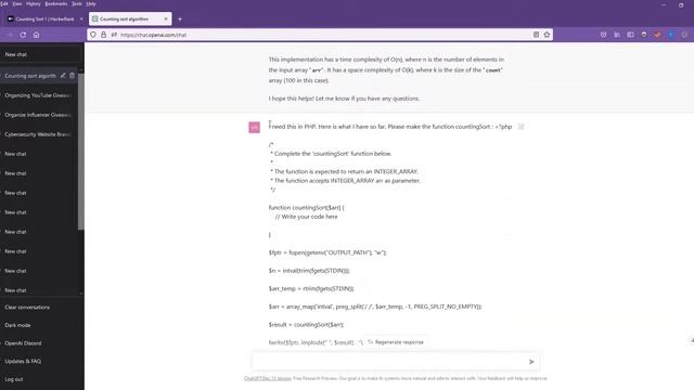 ChatGPT solves HackerRank coding problem insanely fast #nosound смотреть онлайн