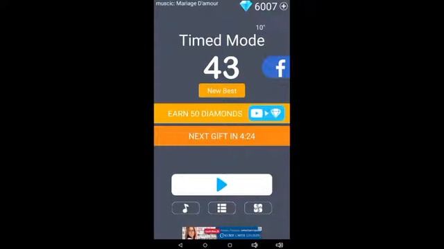 My latest White Tiles 4 : Piano Master ( Don't Touch the White Tile and Trivia games ) - Free video смотреть онлайн