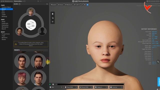 Makehuman to Metahuman, How to create a Metahuman child character with the free Makehuman character смотреть онлайн