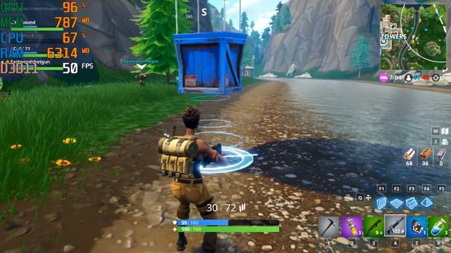 Fortnite / GTX 550 ti / i5 2400 / 8gb ram / 1080p-LOW to HIGH смотреть онлайн