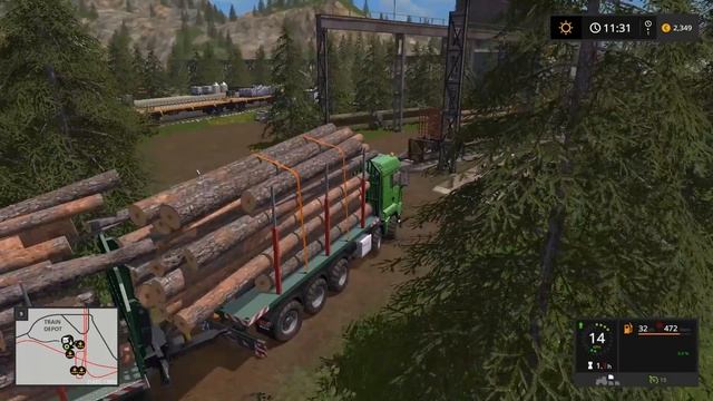 Farming Simulator 17 | The Abandoned Forest | Timelapse | Episode 5 | RESCUING THE LOGS IN THE WATE смотреть онлайн