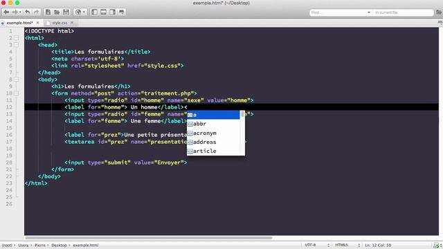 COURS COMPLET HTML ET CSS [61/71] - Types d'input et listes d'options смотреть онлайн