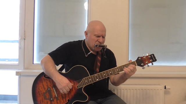 Колёса крутятся - песня под гитару author's song harmonica смотреть онлайн