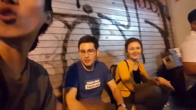 Toca djembe jamming with friends after busking смотреть онлайн