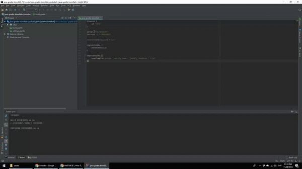 Java Gradle Project Using IntelliJ IDEA