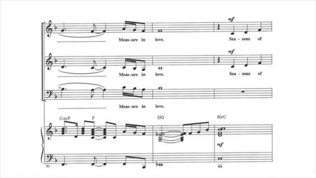 Seasons of Love - Baritone (Part III) of 3-Part Mixed смотреть онлайн