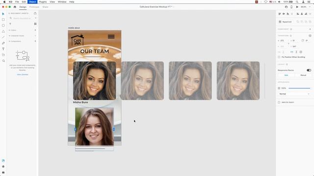 How to Create a Horizontal Scroll Effect in Adobe XD смотреть онлайн