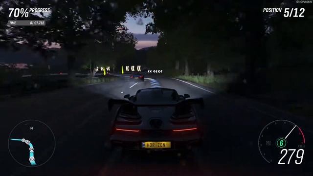 Forza Horizon 4 NVIDIA GeForce GTX 1050Ti BENCHMARK , McLaren senna Gameplay смотреть онлайн