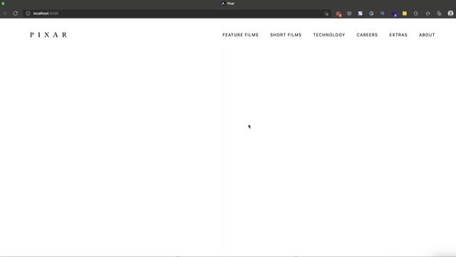 Angular Bootstrap Navbar Using PIXAR Template смотреть онлайн