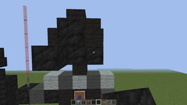 Как построить Дарта Вейдера в Minecraft 1.9!