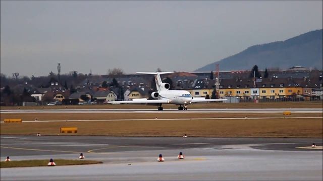 Rusjet Yakovlev Yak-42 Landing at Salzburg Airport (SZG/LOWS) смотреть онлайн