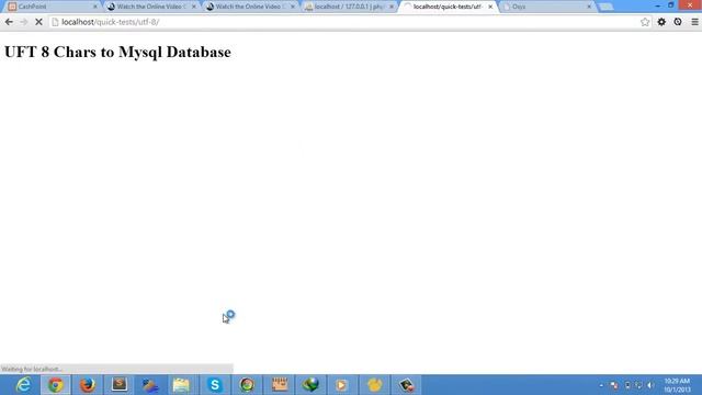 PHP Storing utf8 characters properly in MySQL database 720p смотреть онлайн