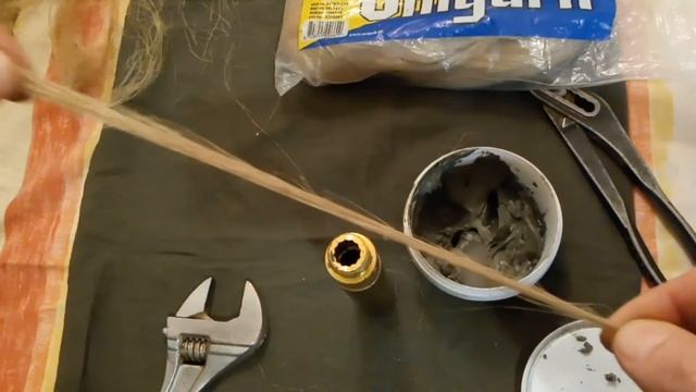 Как правильно намотать лён (паклю) на резьбу