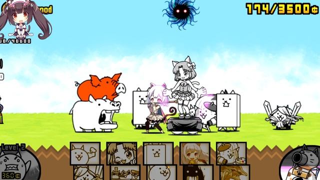 СРАЖАЕМСЯ С САМИМ САТАНОЙ ЗА ЛУНУ! ➨ The Battle Cats смотреть онлайн