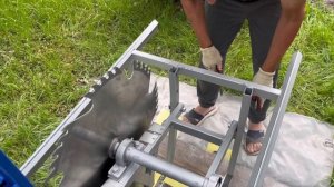 Станок для резки газоблока