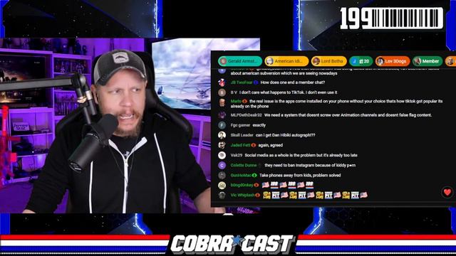 Tim Pool vs Patrick Bet David - Don Lemon FIRED Again By Elon Musk - TiKTok BANNED | CobraCast 199 смотреть онлайн