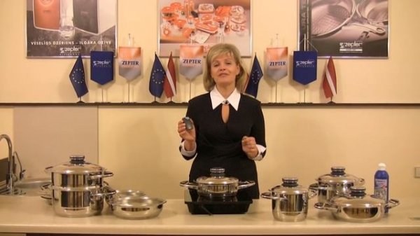 Zepter Latvia: Готовим в новой посуде Zepter Masterpiece Cookware Z-Line