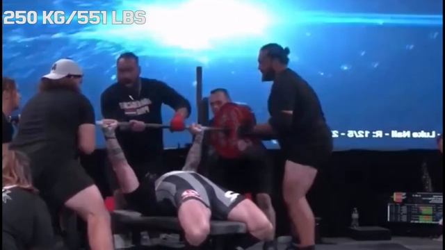 John Almost Breaks The Squat Record (1007.5 Kg Total)