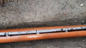 Стройка.Как утеплить трубы отопления в земле