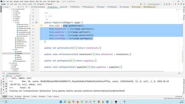 婉舒管理系统我们自己封装分页组件后端逻辑处理 смотреть онлайн