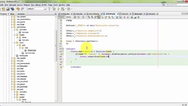 Joomla 3 Developing Component: 2nd - Creating XML Form on Component View Design Patterns смотреть онлайн