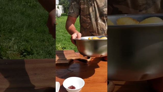 Азу по-татарски в казане на костре. смотреть онлайн