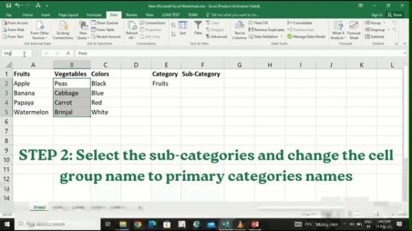 How to create Depending Drop-Down List in Excel | Depending Drop-down using Data Validation.....