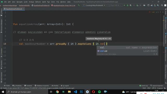 Hackerrank Equalize The Array Problemi Çözümü Kotlin смотреть онлайн
