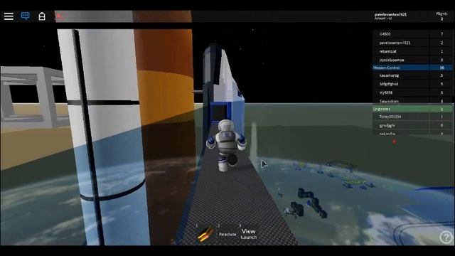 Первые два полёта в космос в игре Pinewood Space Shuttle Advantage (ROBLOX) смотреть онлайн