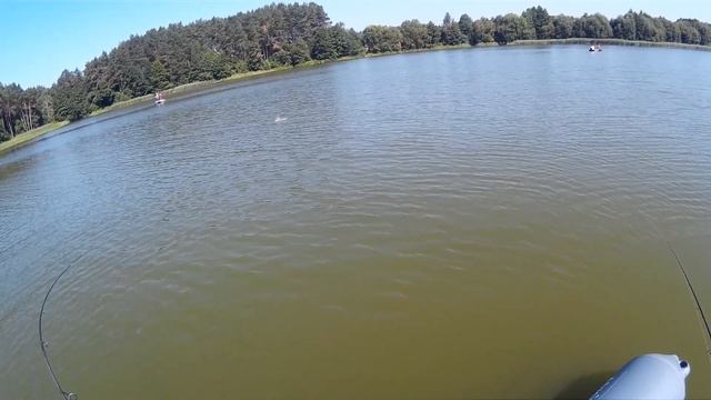 Ловля окуня и щуки на ультралайт/ Водохранилище Рудея/ Рыбалка в Беларуси смотреть онлайн