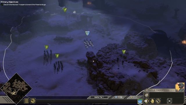 Starship Troopers: Terran Command - Battle of Klendathu (Tutorial Mission) смотреть онлайн