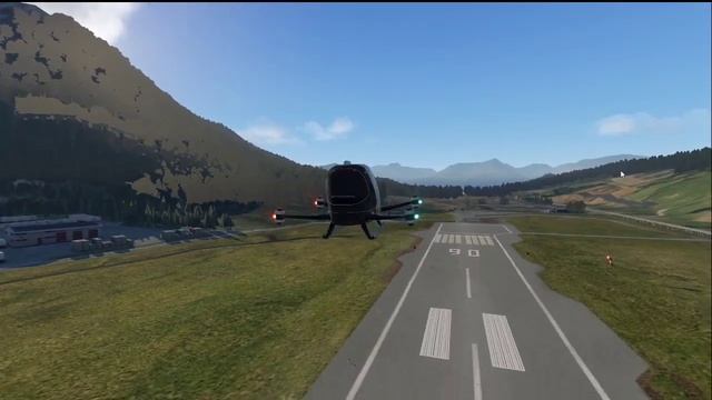 Manned Quadcopter In X-Plane 11! смотреть онлайн