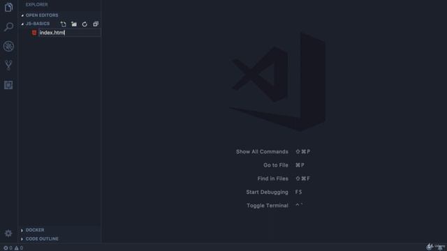 Javascript- Setting Up the Development смотреть онлайн